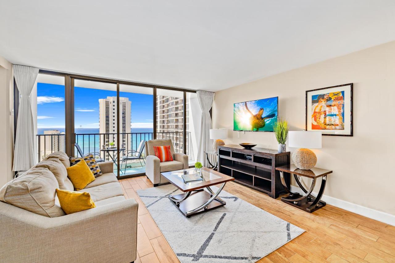 Waikiki Banyan 1Br With Great Ocean Views, Steps To Beach & Parking! Honolulu Exterior photo
