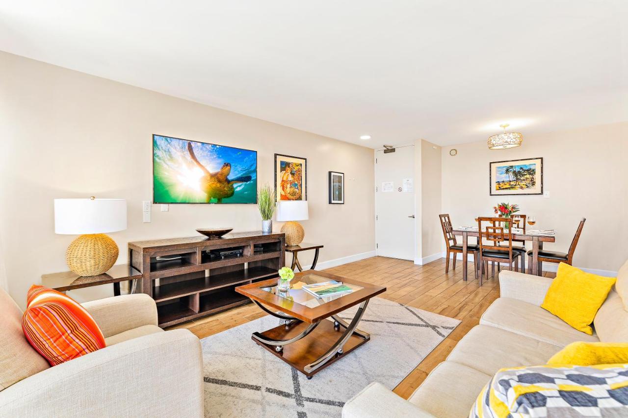 Waikiki Banyan 1Br With Great Ocean Views, Steps To Beach & Parking! Honolulu Exterior photo