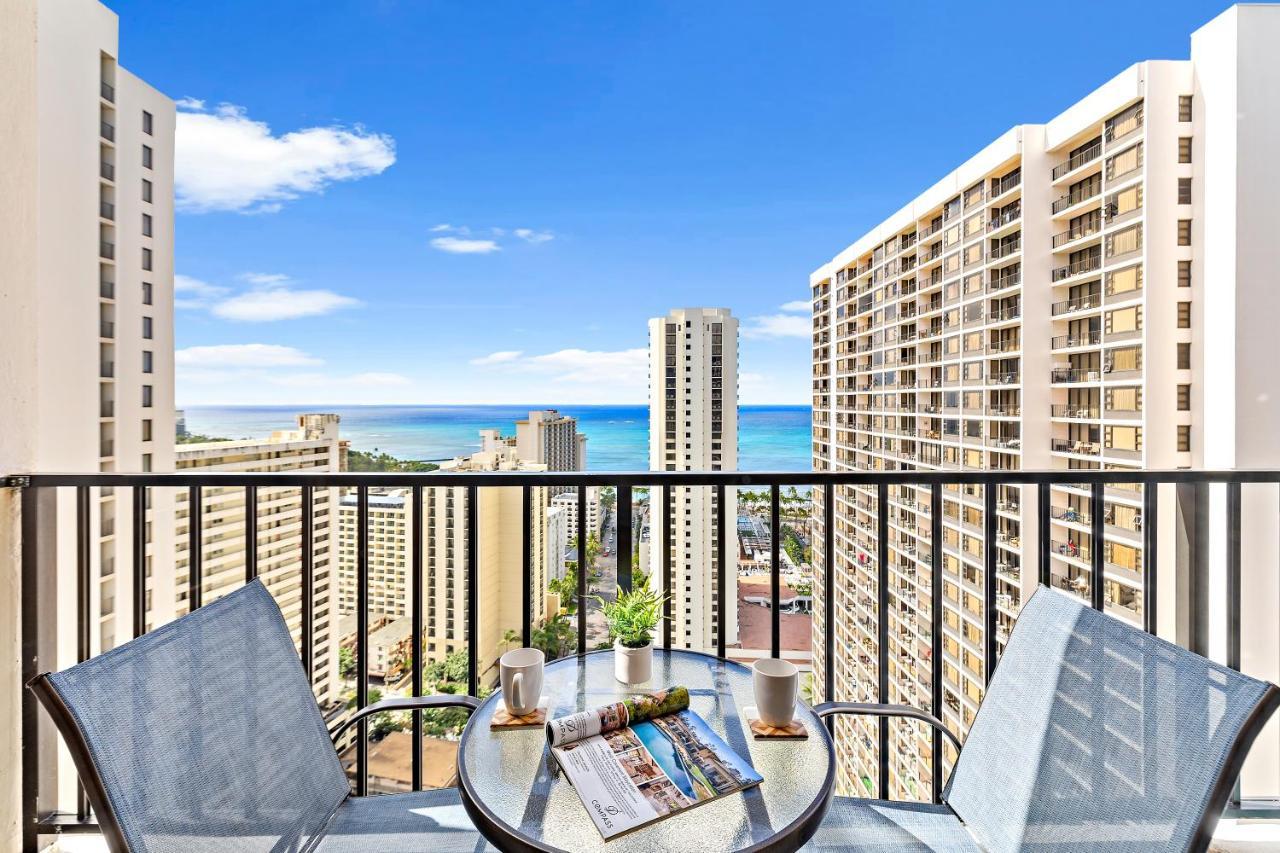 Waikiki Banyan 1Br With Great Ocean Views, Steps To Beach & Parking! Honolulu Exterior photo