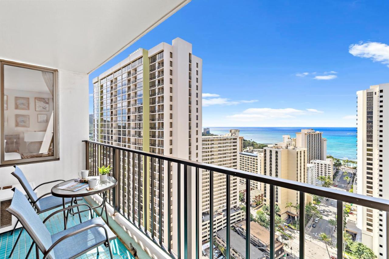 Waikiki Banyan 1Br With Great Ocean Views, Steps To Beach & Parking! Honolulu Exterior photo