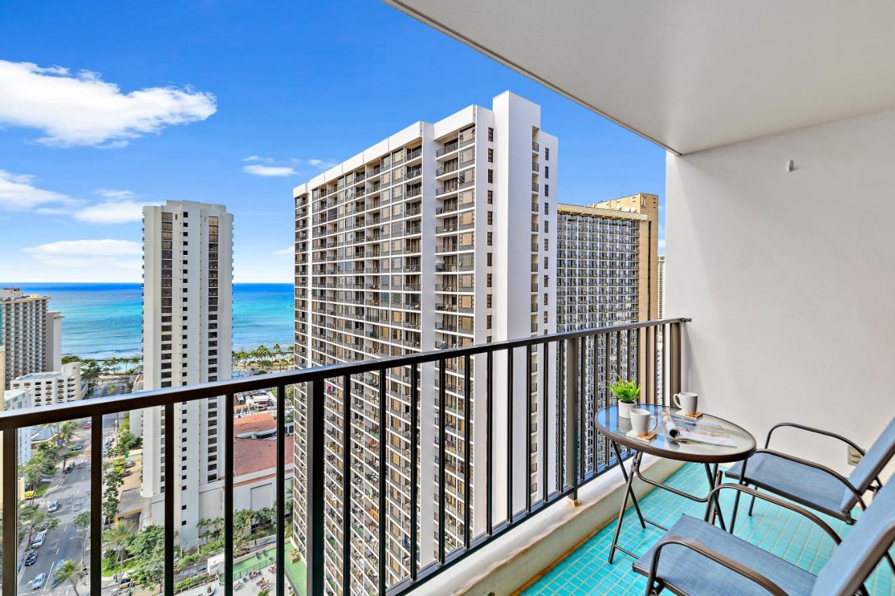 Waikiki Banyan 1Br With Great Ocean Views, Steps To Beach & Parking! Honolulu Exterior photo